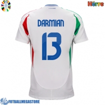 Fotballdrakt Herre Italia Matteo Darmian #13 Bortedrakt EM 2024 Kortermet